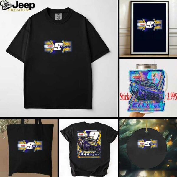 Chase Elliott Hendrick Motorsports Team Collection NAPA Chevrolet ZL1 T Shirt