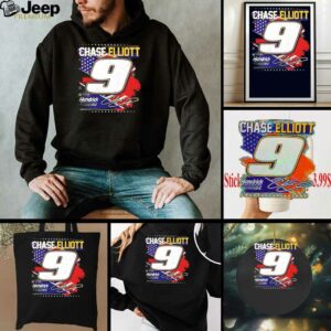 Chase Elliott Hendrick Motorsports Team Collection NAPA Patriotic Car T...