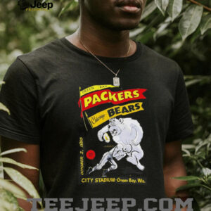 Chicago Bear Packers football 1955 vintage bears shirt