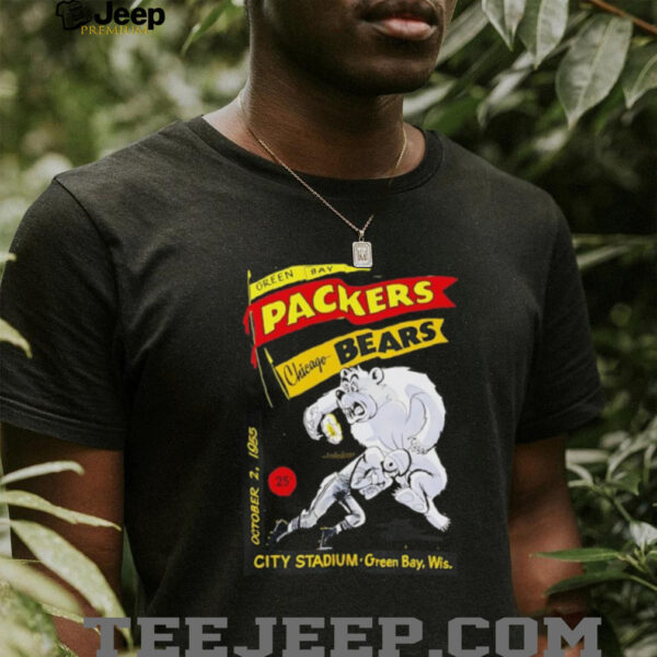 Chicago Bear Packers football 1955 vintage bears shirt