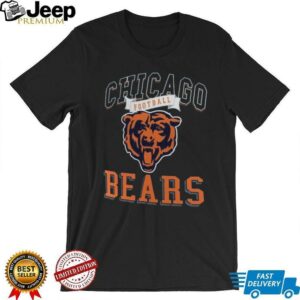Chicago Bears Team Logo Graphic Fitted T Shirt