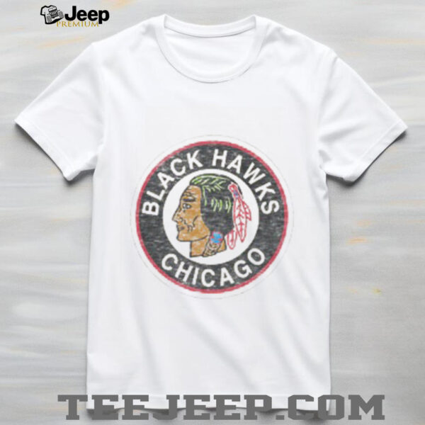 Chicago Blackhawks Relay 1837 Grey Franklin T Shirt