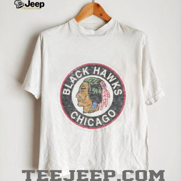 Chicago Blackhawks Relay 1837 Grey Franklin T Shirt