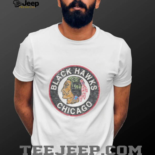 Chicago Blackhawks Relay 1837 Grey Franklin T Shirt