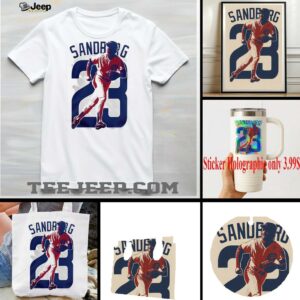 Chicago Cubs Ryne Sandberg Forever New Baseball Shirt