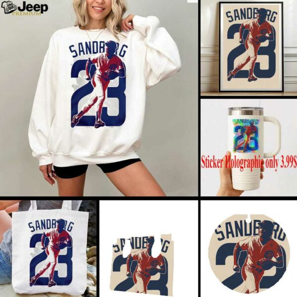 Chicago Cubs Ryne Sandberg Forever New Baseball Shirt