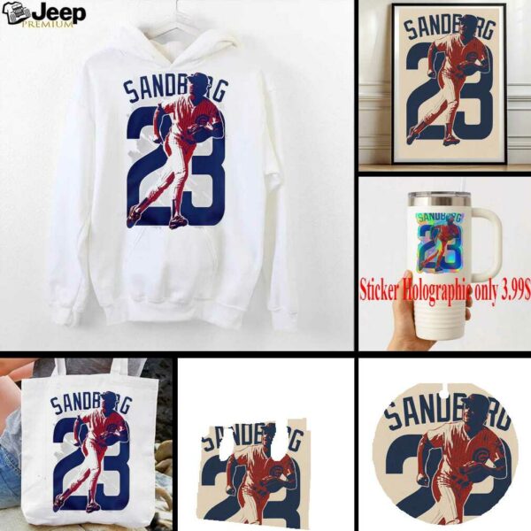 Chicago Cubs Ryne Sandberg Forever New Baseball Shirt