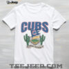 Chicago Cubs Skull Spring Training Mesa, AZ Grey New Era T Shirt