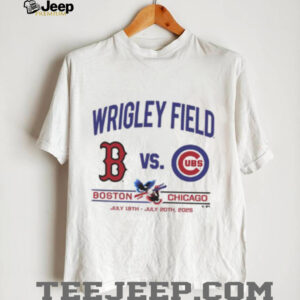 Chicago Cubs vs. Boston Red Sox July 18   20, 2025 Wrigley Field T Shirt