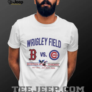 Chicago Cubs vs. Boston Red Sox July 18 20, 2025 Wrigley Field T Shirt