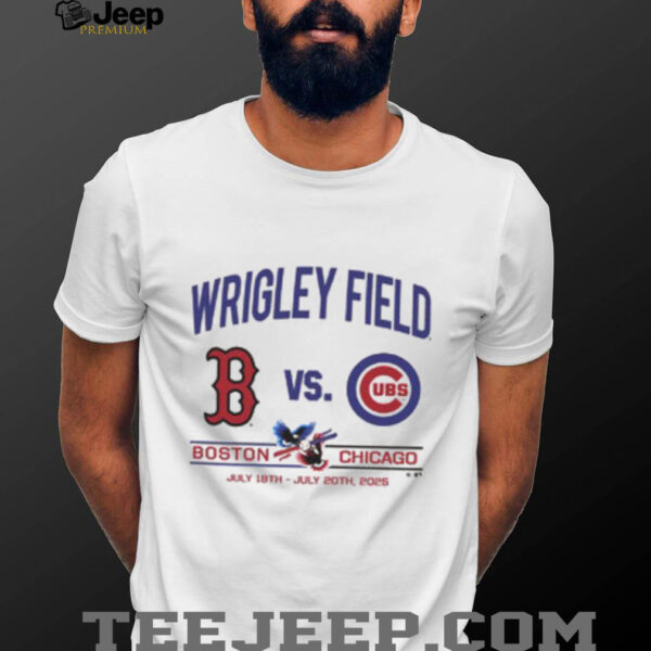 Chicago Cubs vs. Boston Red Sox July 18   20, 2025 Wrigley Field T Shirt