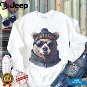 Chicago Bears Stripe Splash Franklin Throwback T Shirt