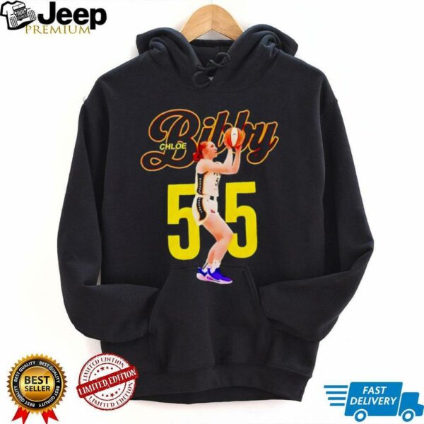 Chloe Bibby jump shot Indiana Fever WNBA shirt