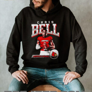 Chris Bell illustrated Louisville football shirt