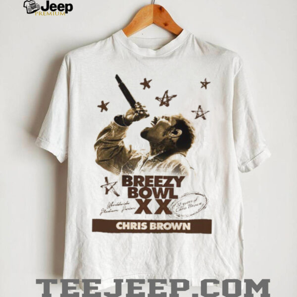 Chris Brown Breezy Bowl XX Album Shirt