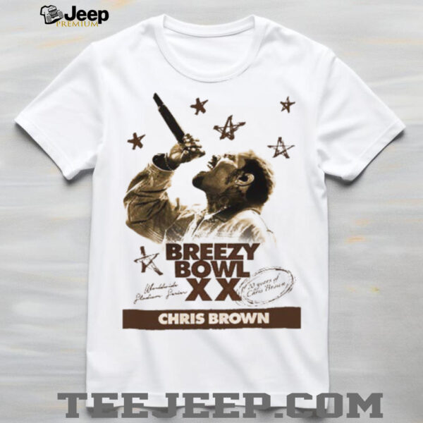 Chris Brown Breezy Bowl XX Album Shirt