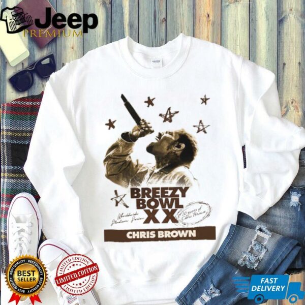Chris Brown Breezy Bowl XX Album Shirt