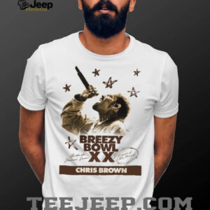 Chris Brown Breezy Bowl XX Album Shirt