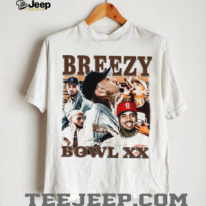 Chris Brown Tour 2025 Breezy Bowl XX T Shirt
