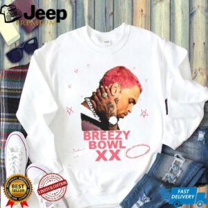 Chris Brown Tour Breezy Bowl XX Concert Retro 2025 Shirt