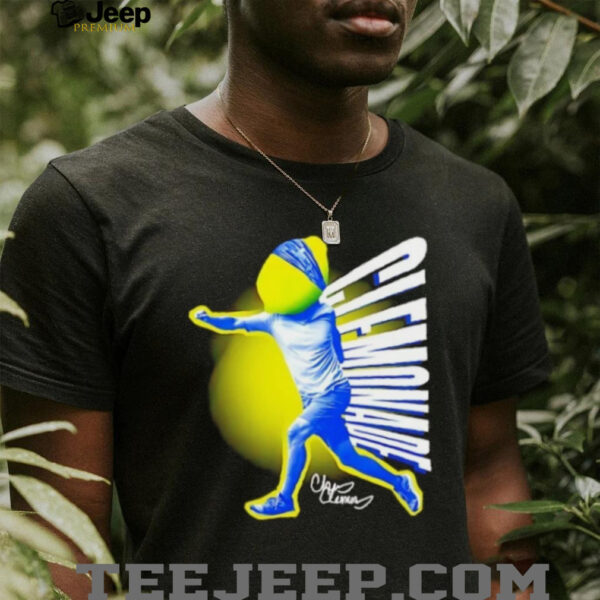 Chris Clemons Atlanta Hawks signature cartoon shirt