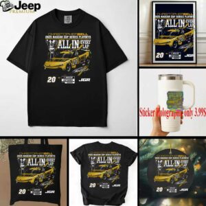 Christopher Bell Checkered Flag Sports Black 2025 NASCAR Cup Series...