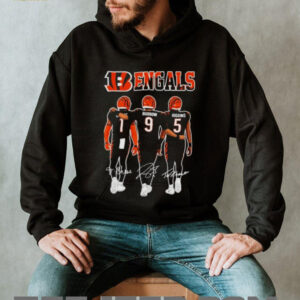 Cincinnati Bengals Chase Burrow Higgins Signatures Shirt
