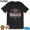 Cincinnati Bengals Stripe Splash Franklin Throwback T Shirt