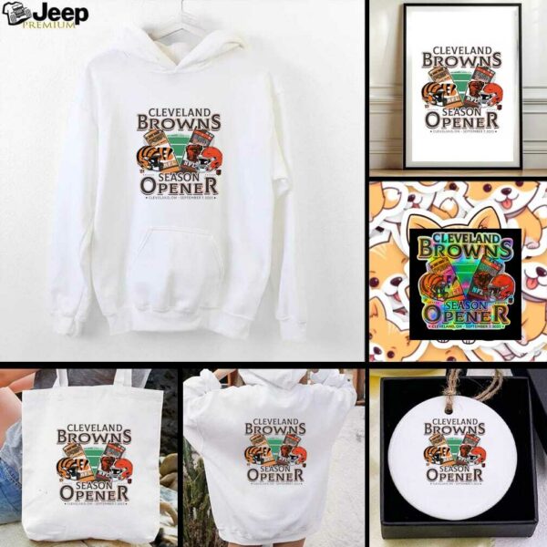 Cincinnati Bengals vs Cleveland Browns season opener Cleveland Oh September 7 shirt