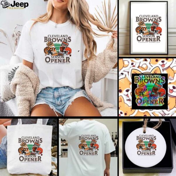 Cincinnati Bengals vs Cleveland Browns season opener Cleveland Oh September 7 shirt