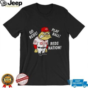 Cincinnati Reds Frog go reds play ball reds nation shirt
