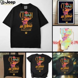 Clash In Paris France Wrestling Event 2025 WWE shirt