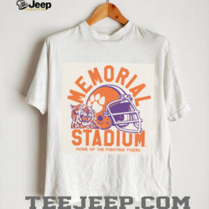 Clemson 55th Anniversary Tiger Paw Football Ringer Shirt