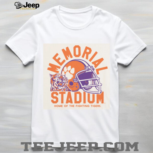 Clemson 55th Anniversary Tiger Paw Football Ringer Shirt