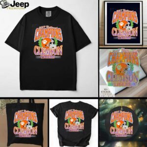 Clemson Tigers 2017 National Champions Football shirt
