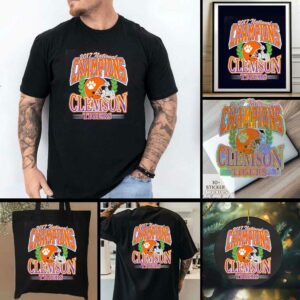 Clemson Tigers 2017 National Champions Football shirt