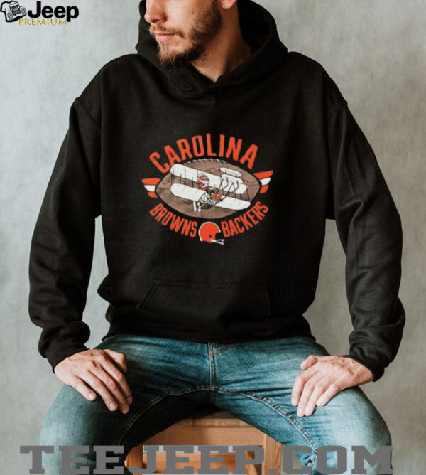 Cleveland Browns Carolina browns backers shirt
