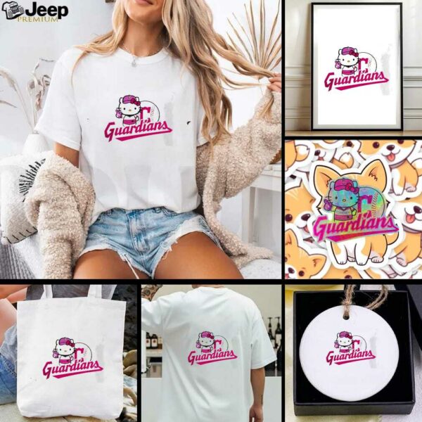 Cleveland Guardians Hello Kitty 2025 Baseball shirt