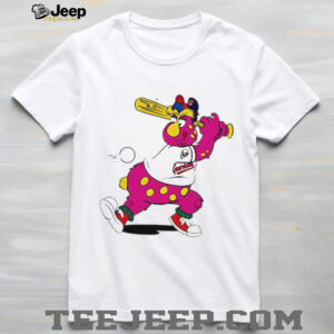 Cleveland Guardians Pink Mascot player shirt