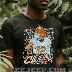 Cleveland football perfect timing retro shirt