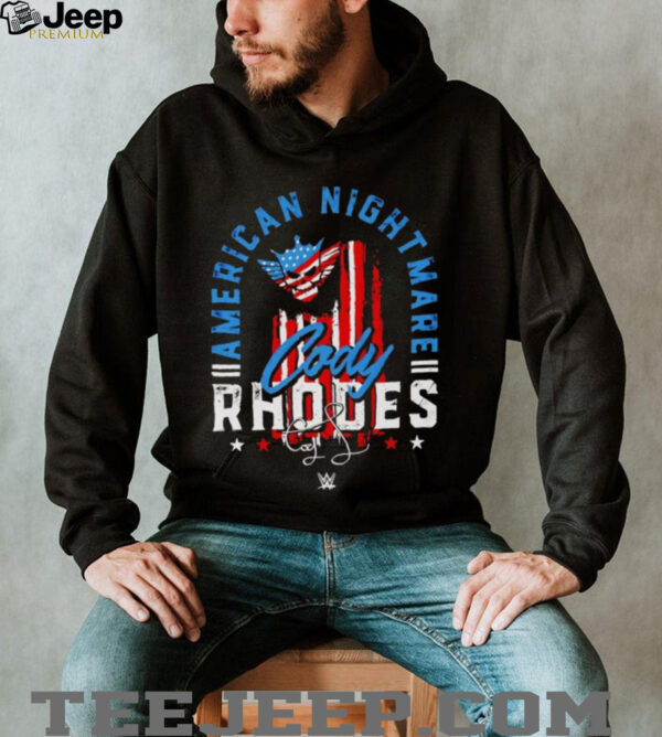 Cody Rhodes American nightmare signature shirt