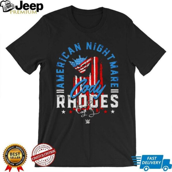 Cody Rhodes American nightmare signature shirt