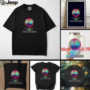 Coldplay Music Of The Spheres World Tour Concert T Shirt