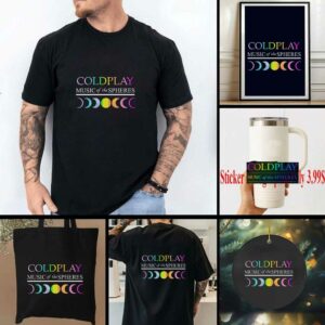 Coldplay Music of The Spheres Shirt
