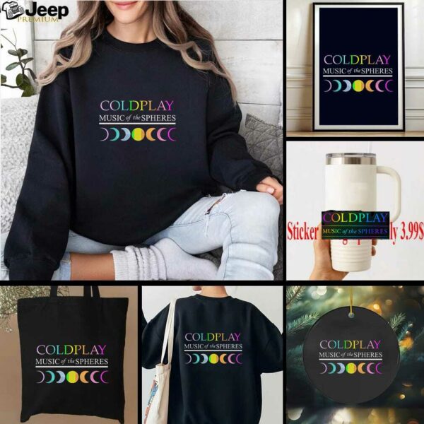 Coldplay Music of The Spheres Shirt