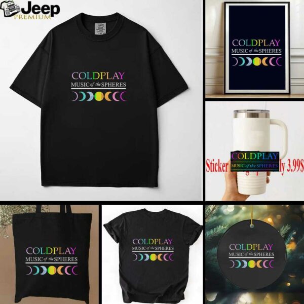 Coldplay Music of The Spheres Shirt