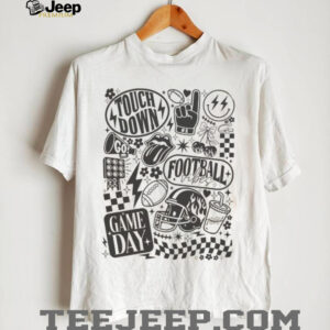 Comfort Colors Retro Football Shirt