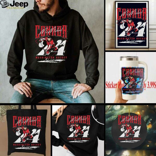 Connor McMichael Washington Capitals Hockey signature shirt