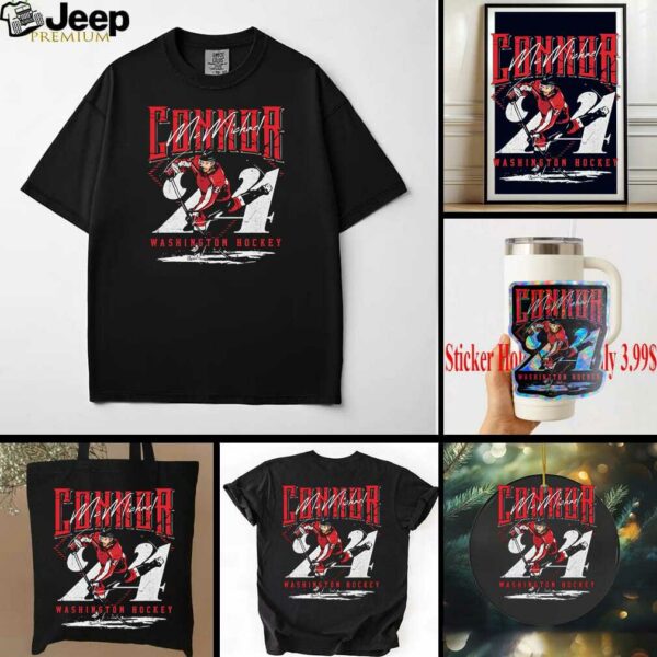 Connor McMichael Washington Capitals Hockey signature shirt