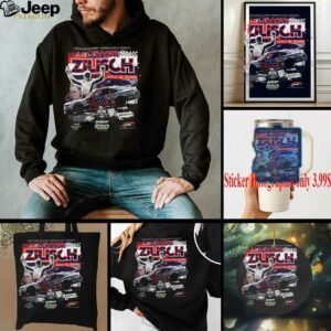Connor Zilisch Checkered Flag Sports 2025 Pit Boss FoodMaxx 250 Winner T Shirt